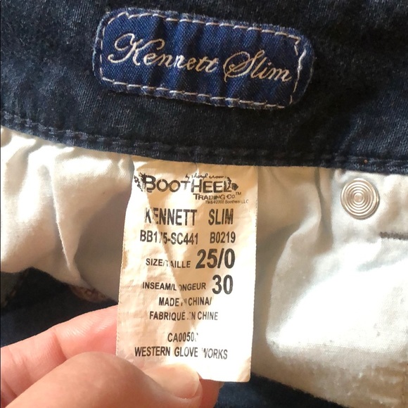 Blue vintage jeans - like new slim - Picture 4 of 5